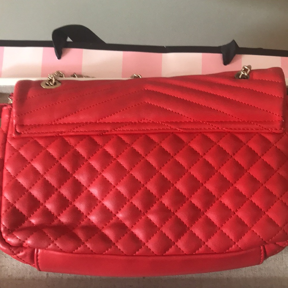 Valentino reddish orange gold hardware crossbody - Picture 7 of 7
